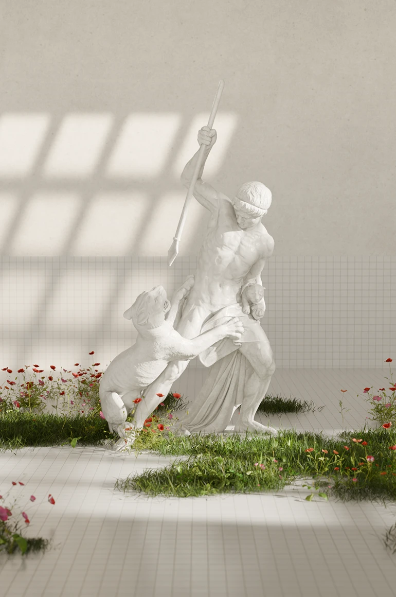 Projet Keo Kai : identité visuelle, site web et univers 3D pour une set designer lausannoise.